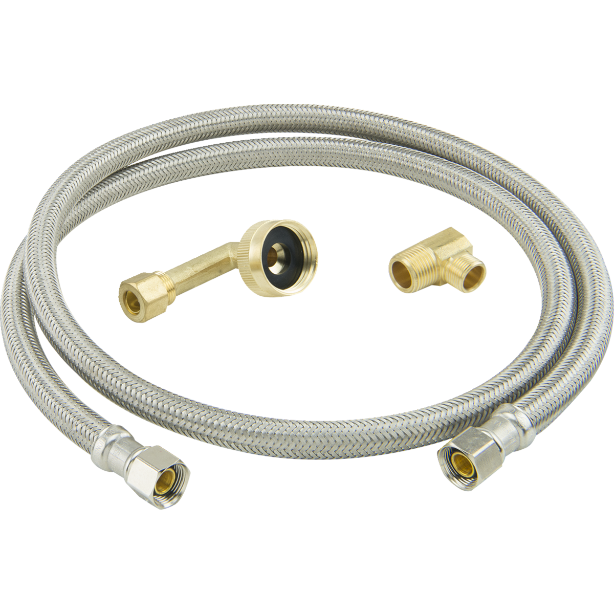 3/8 in. Comp x 3/8 in. Comp w/ 3/8 in. MIP Elbow & 3/4 in. Garden Hose